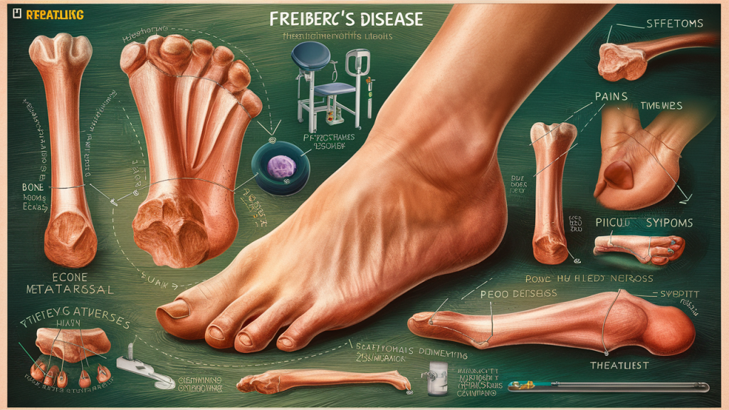 découvrez la maladie de freiberg : ses symptômes, ses causes et les options de traitement disponibles. informez-vous sur cette affection orthopédique touchant l'avant-pied et apprenez comment soulager la douleur et favoriser la guérison.